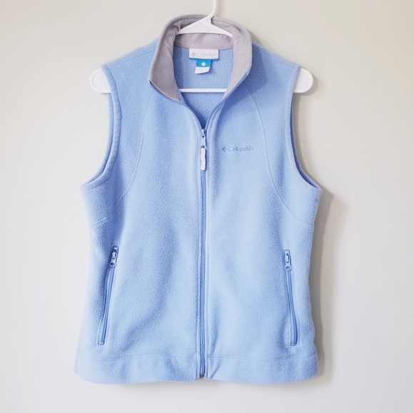 Columbia Jackets & Blazers - Columbia Fleece Full Zip Up Vest EUC!